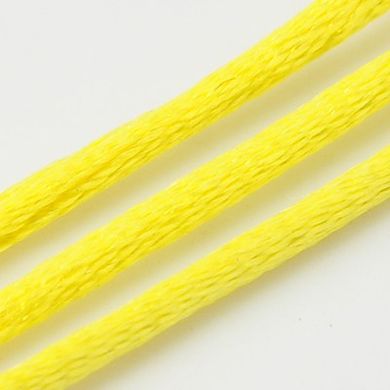 Шнур з нейлону, жовтий, товщина 2 mm