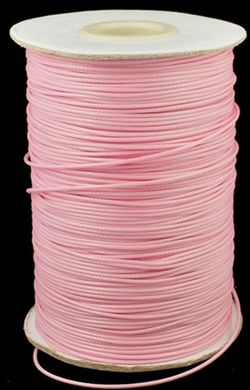 Шнур з полімерним покриттям, рожевий, 1.5 mm
