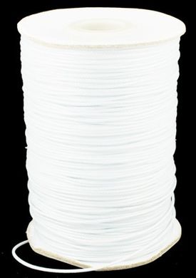 Шнур з полімерним покриттям, білий, 1.5 mm