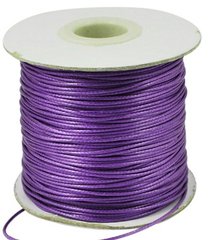 Шнур з полімерним покриттям, фіолетовий, d=0.5 mm