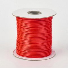 Шнур з полімерним покриттям, червоний, d=0.5 mm