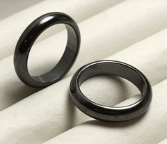 Гематит, бусины из натурального камня, в форме кольца, 25х6 mm