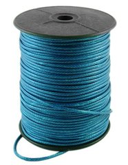 Шнур з полімерним покриттям, синій, d=2.5 mm