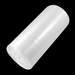 Стрічка сатинова, біла, 50 mm